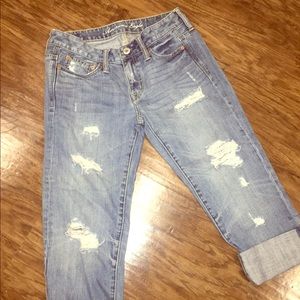 American Eagle boyfriend Capri size 2